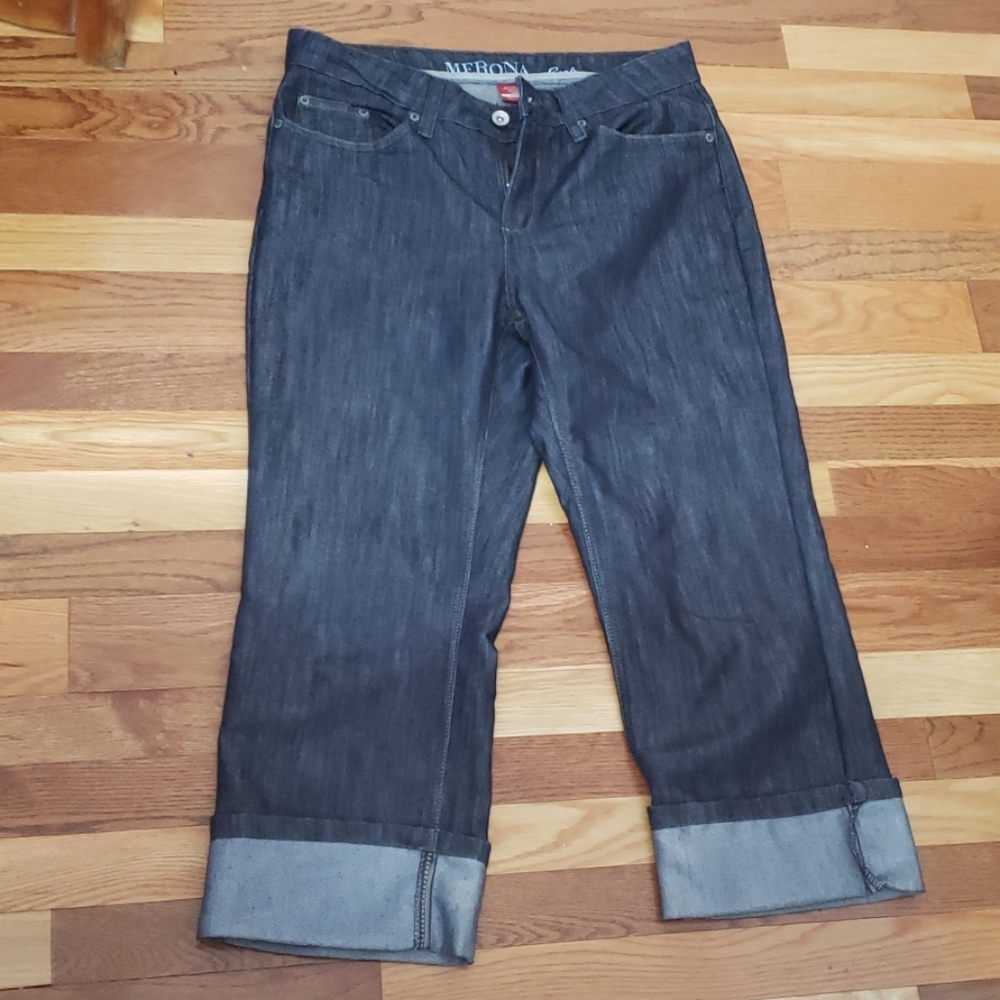 Merona crop jeans 10R fit 1 new without tags